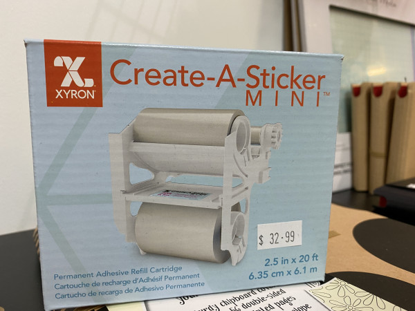 Xyron Permanent Adhesive Refill for Create-A-Sticker Mini, 2.5 x 20